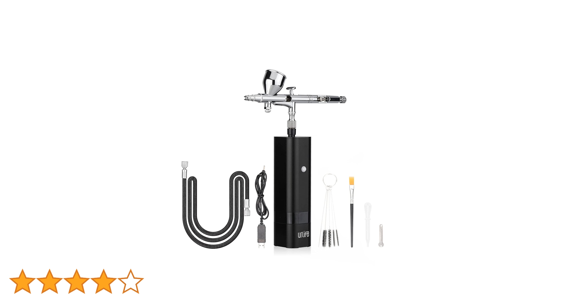 Amazon | urlife エアブラシ 充電式 安定した高圧力 エアー